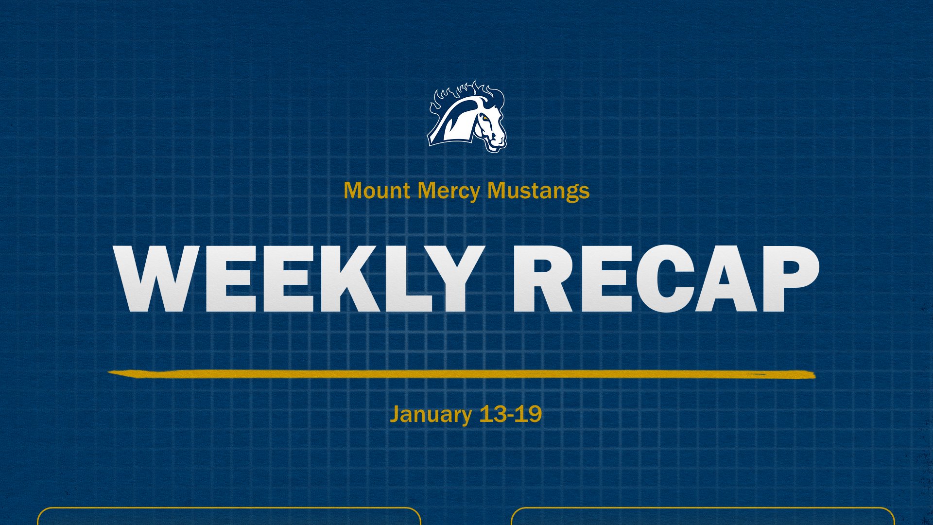 Mustang Weekly Recap (January 13-19)
