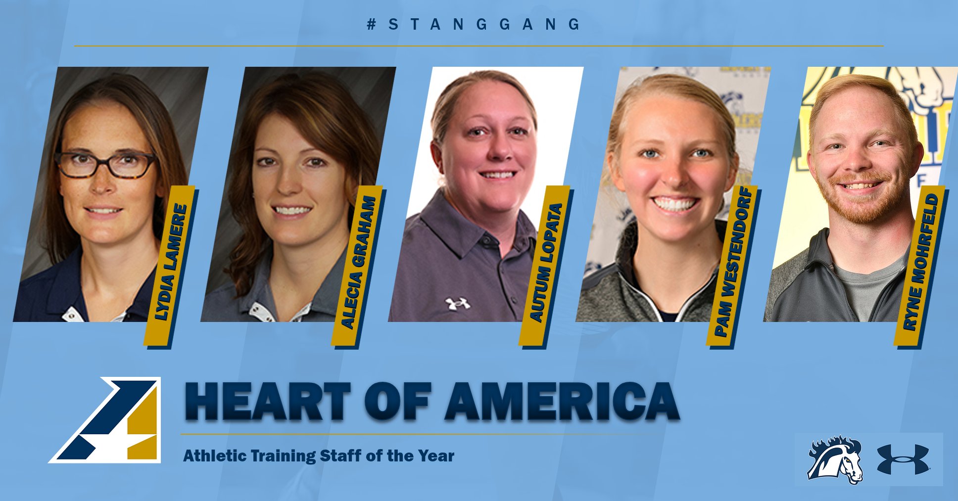 Mount Mercy Athletic Training Staff Named Heart Training Staff of the Year