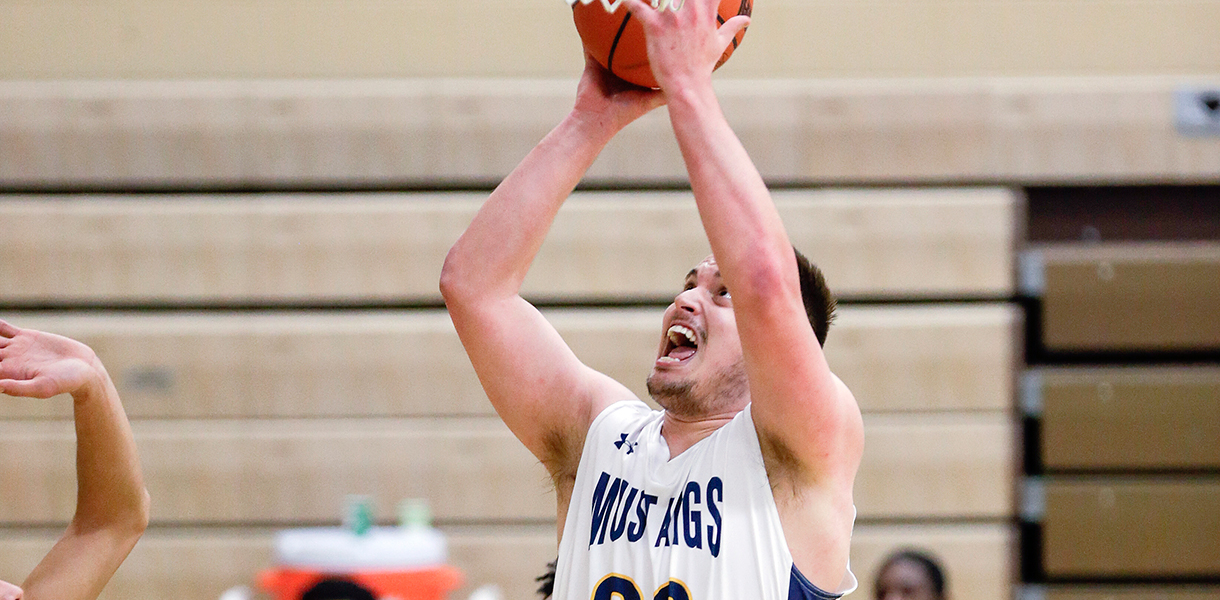 Mustangs rout Crusaders, reach 20 wins again
