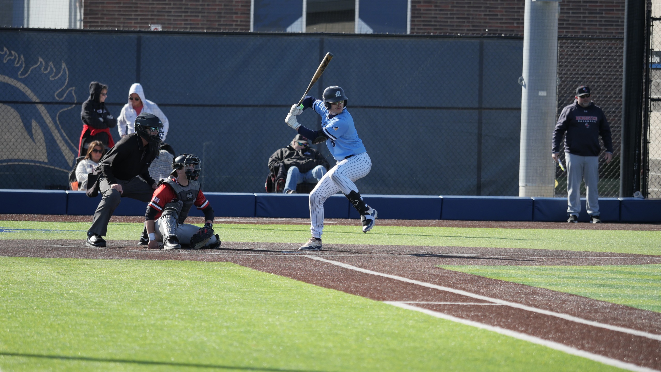 Pair of Vaske Home Runs Propels Mustangs to Two Wins