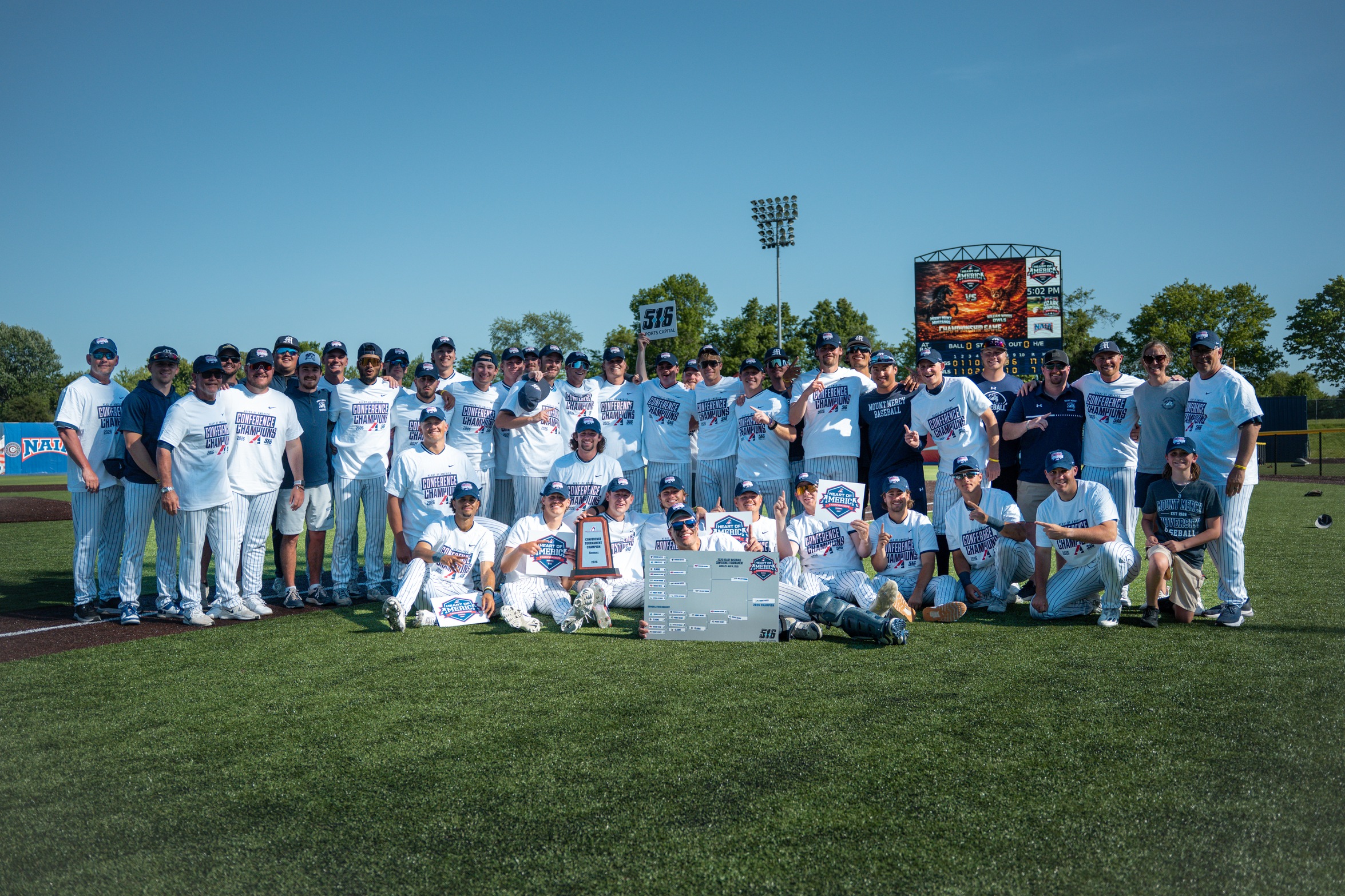 Mustangs Secure Second Heart Title in Three Years with Win over William Woods