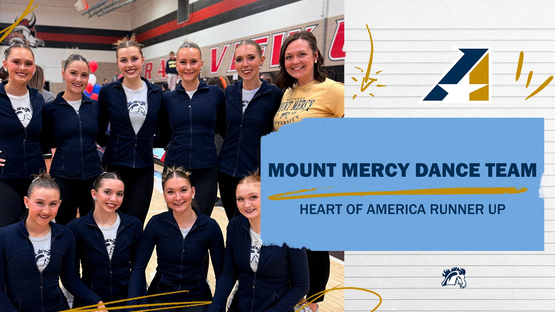 Cheer and Dance Compete at Heart Championships as Dance Finishes Heart Runner Up