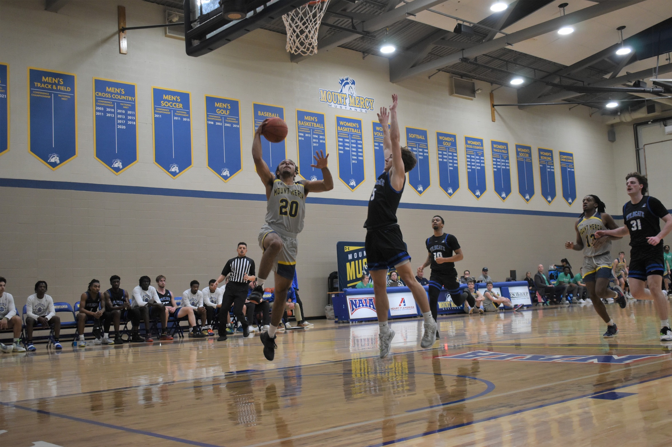 Eagles' points in the paint too much for Mustangs