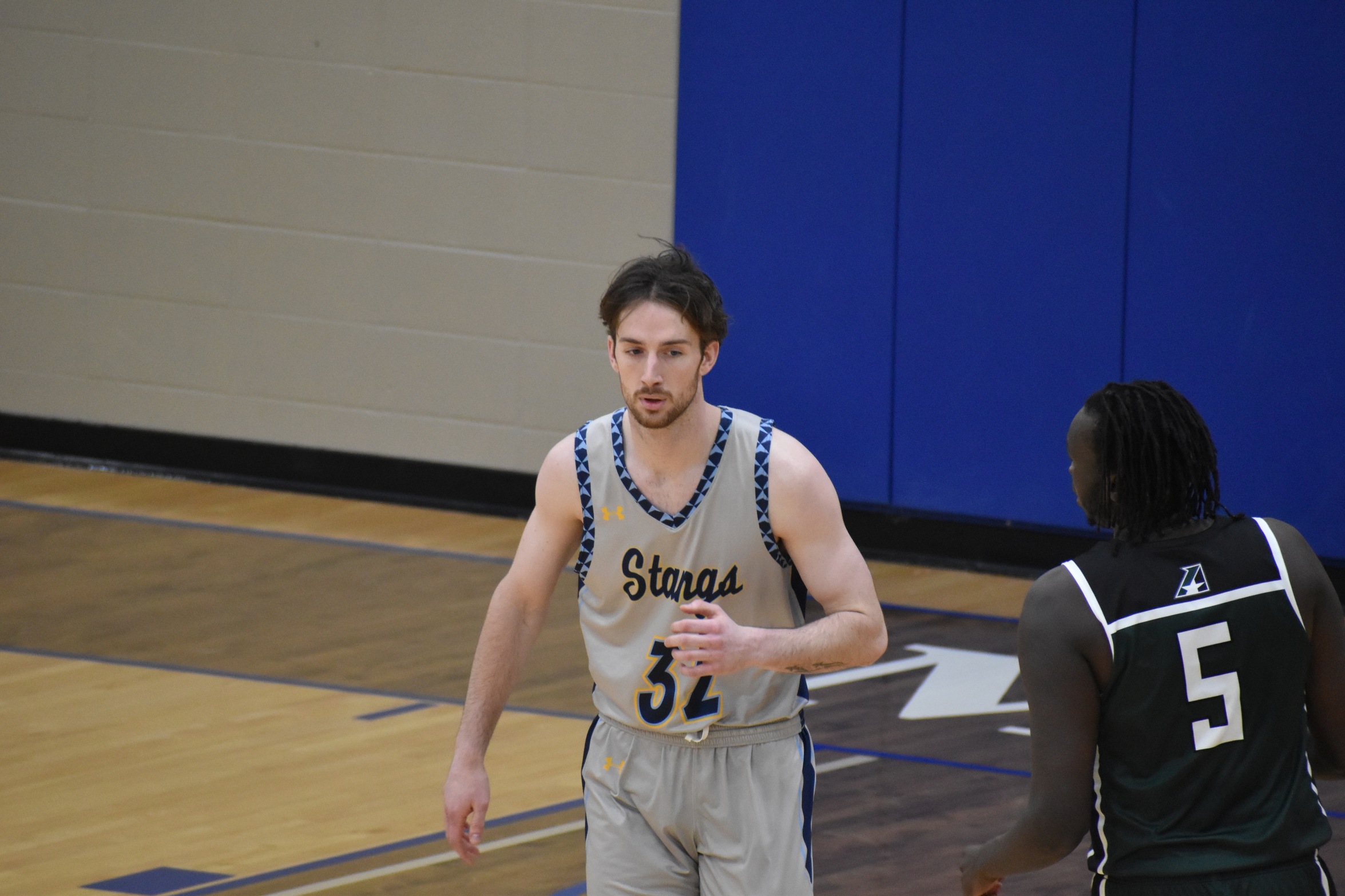 Bergmann Tallies a Career High as Mustangs Fall to Pioneers