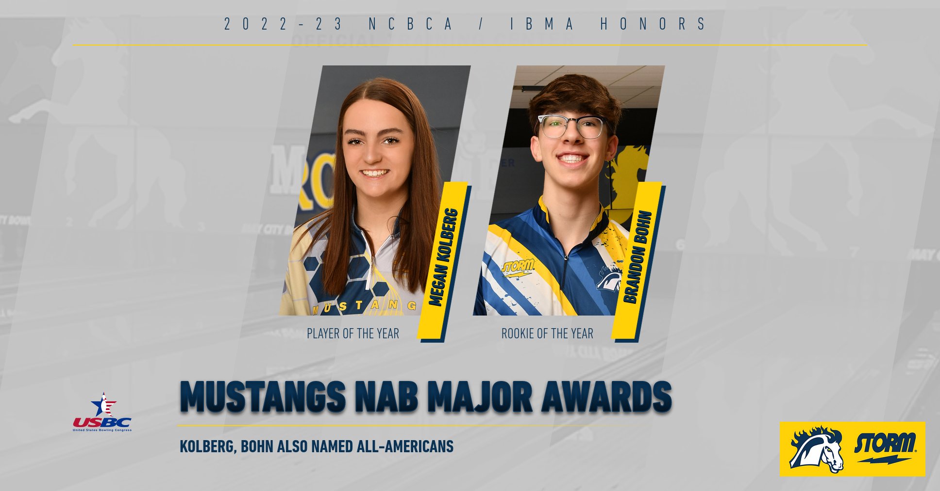 Kolberg, Bohn nab NCBCA/IBMA honors