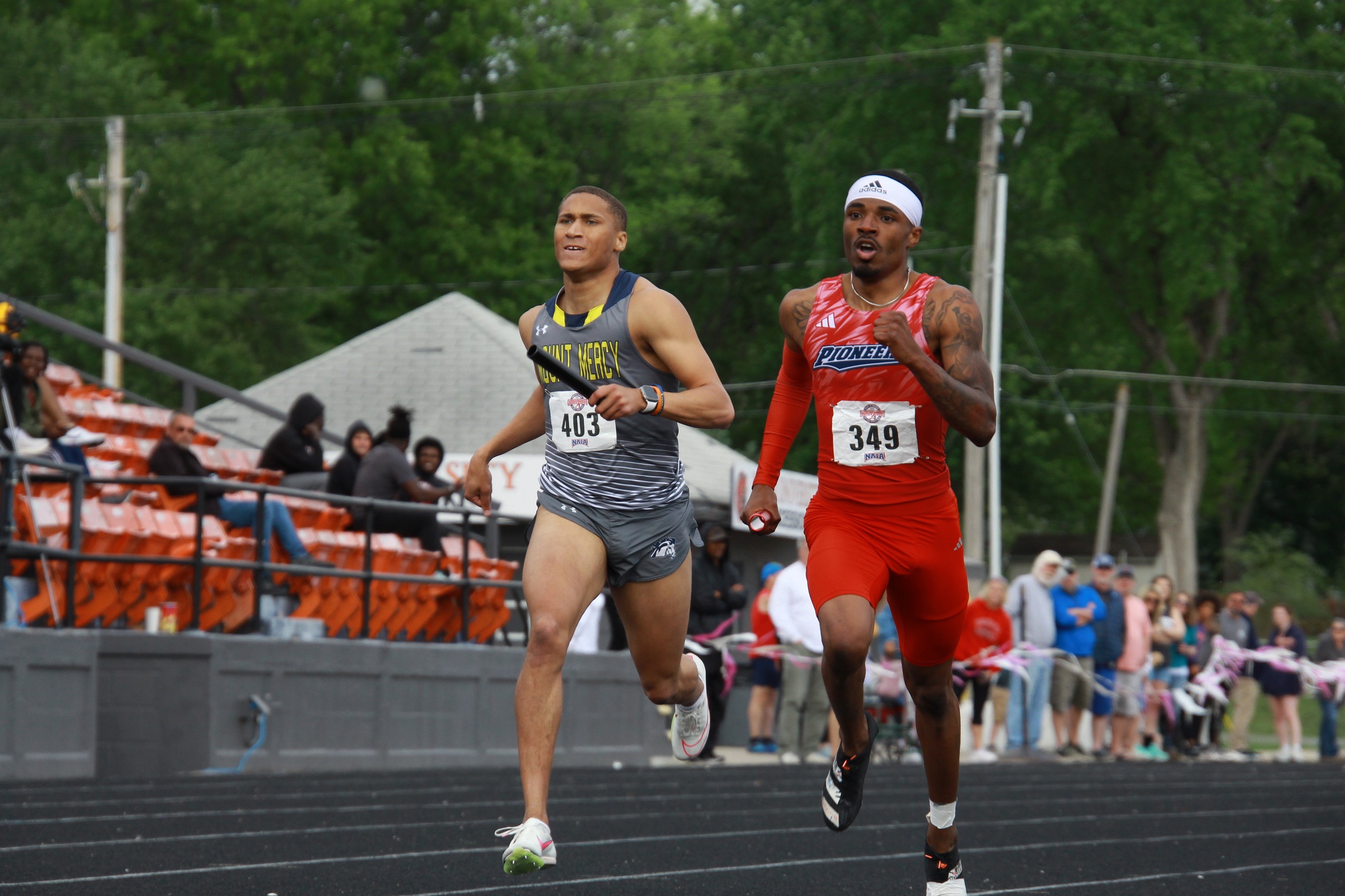 Adams' Performance Ends Mustangs' Trip to Nationals