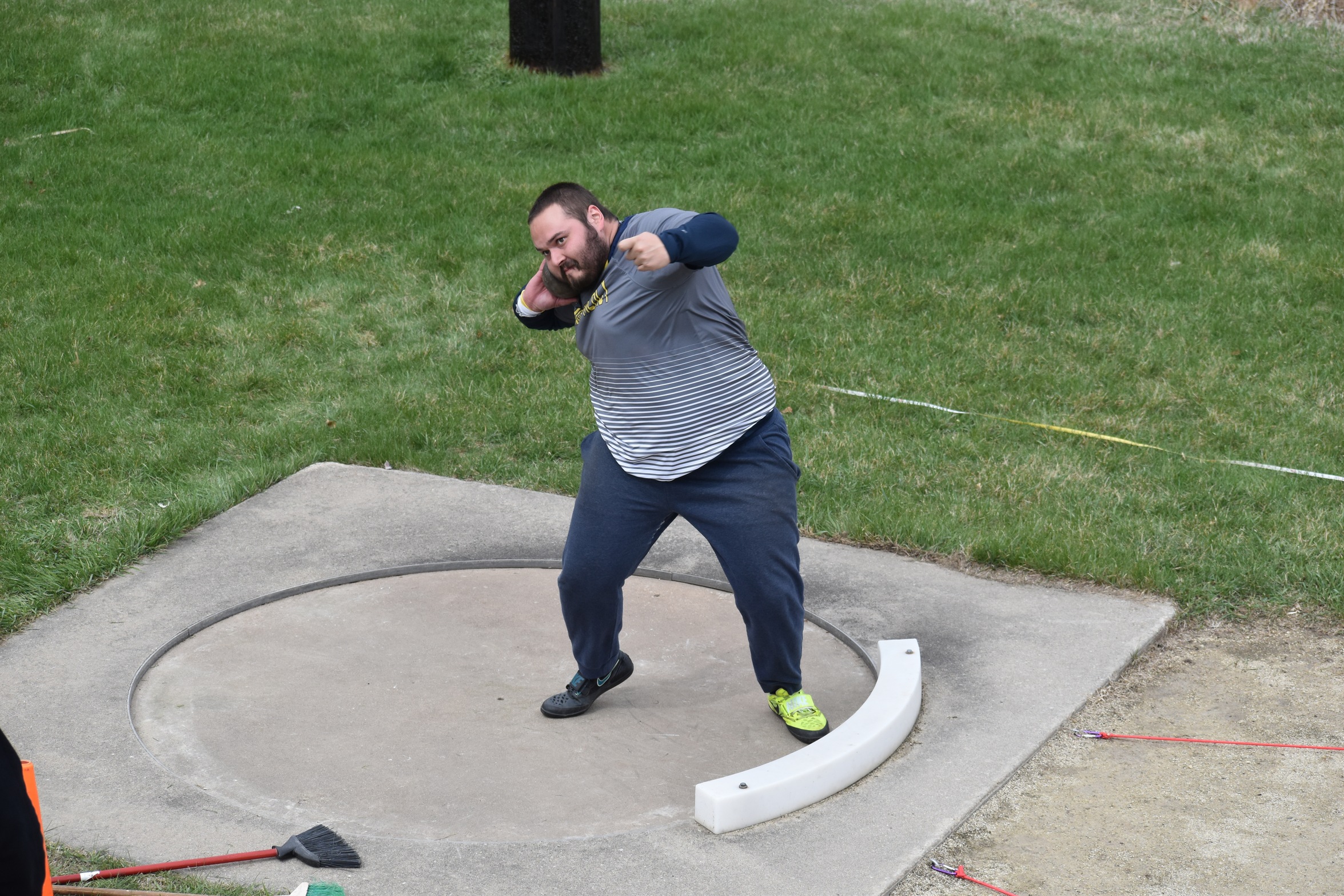 Throwers Step Up for the Mustangs at Cornell Invitational
