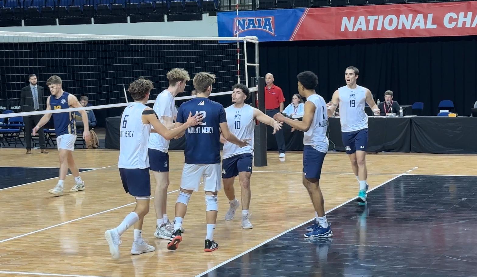 Mustangs open pool play at nationals