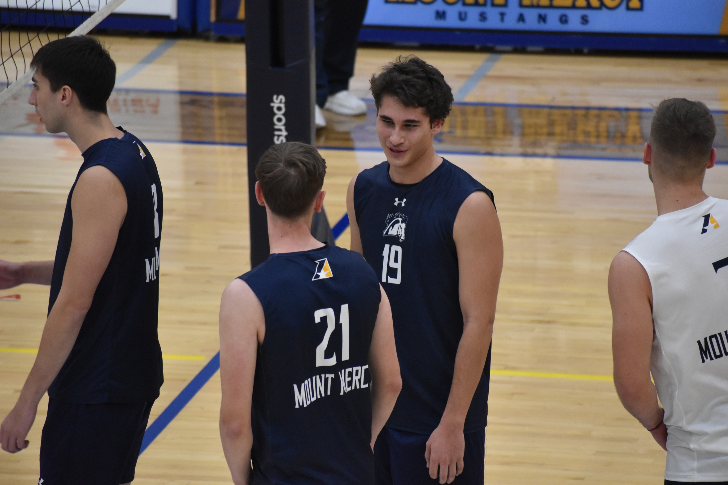 Mustangs Dominate the Trolls in Three Straight Sets