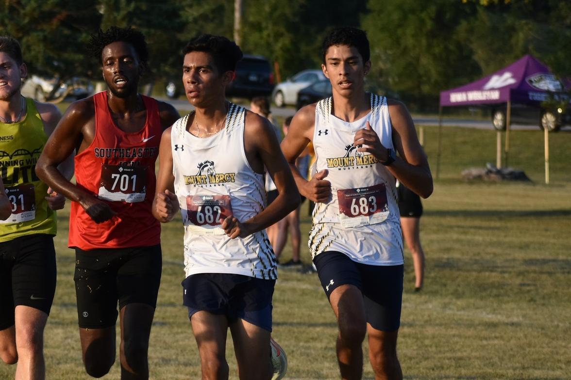 Women win third straight event, Mustang men are runner-up at Viking Invite