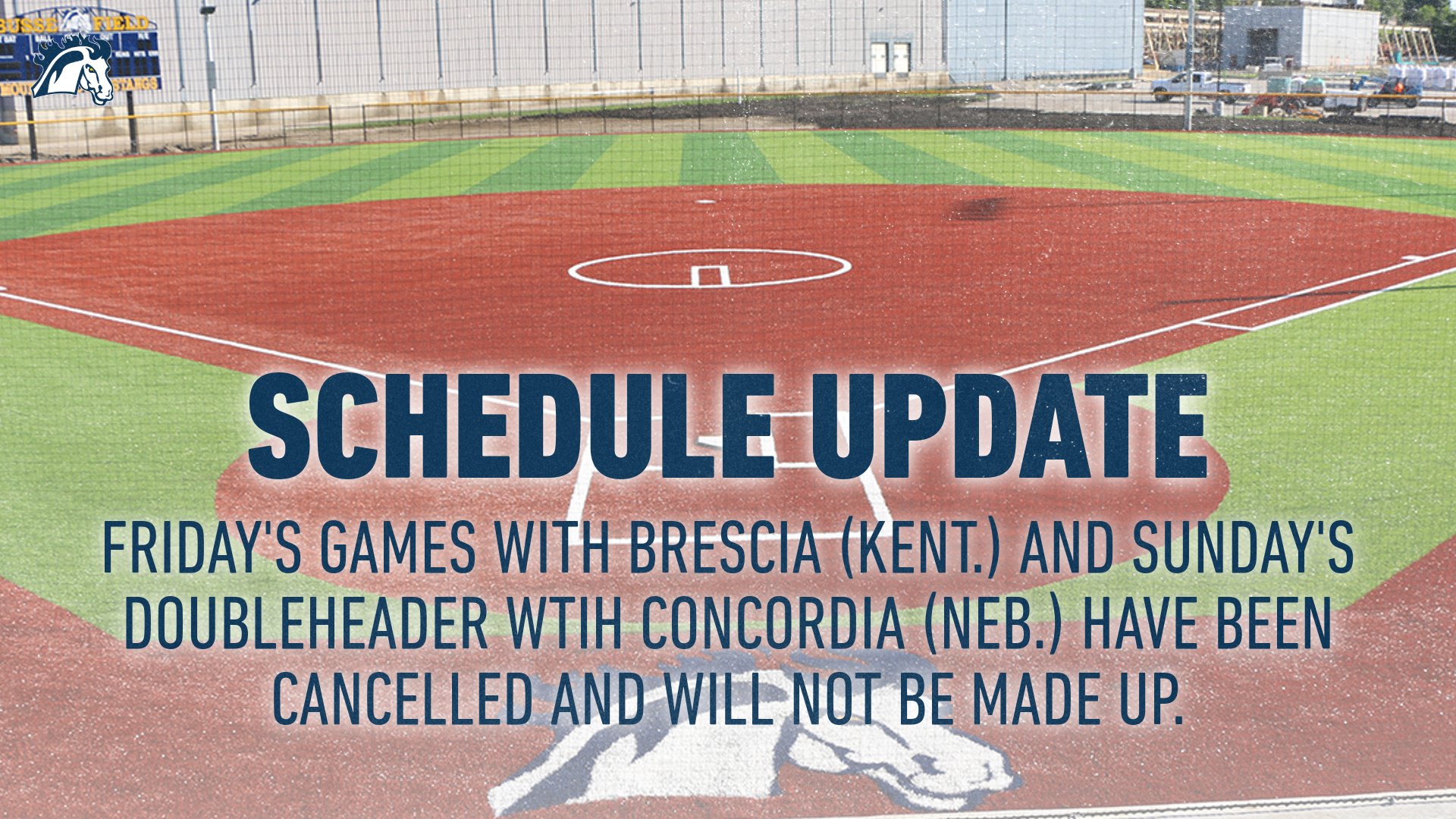 Mustangs' trip shortened due to rain