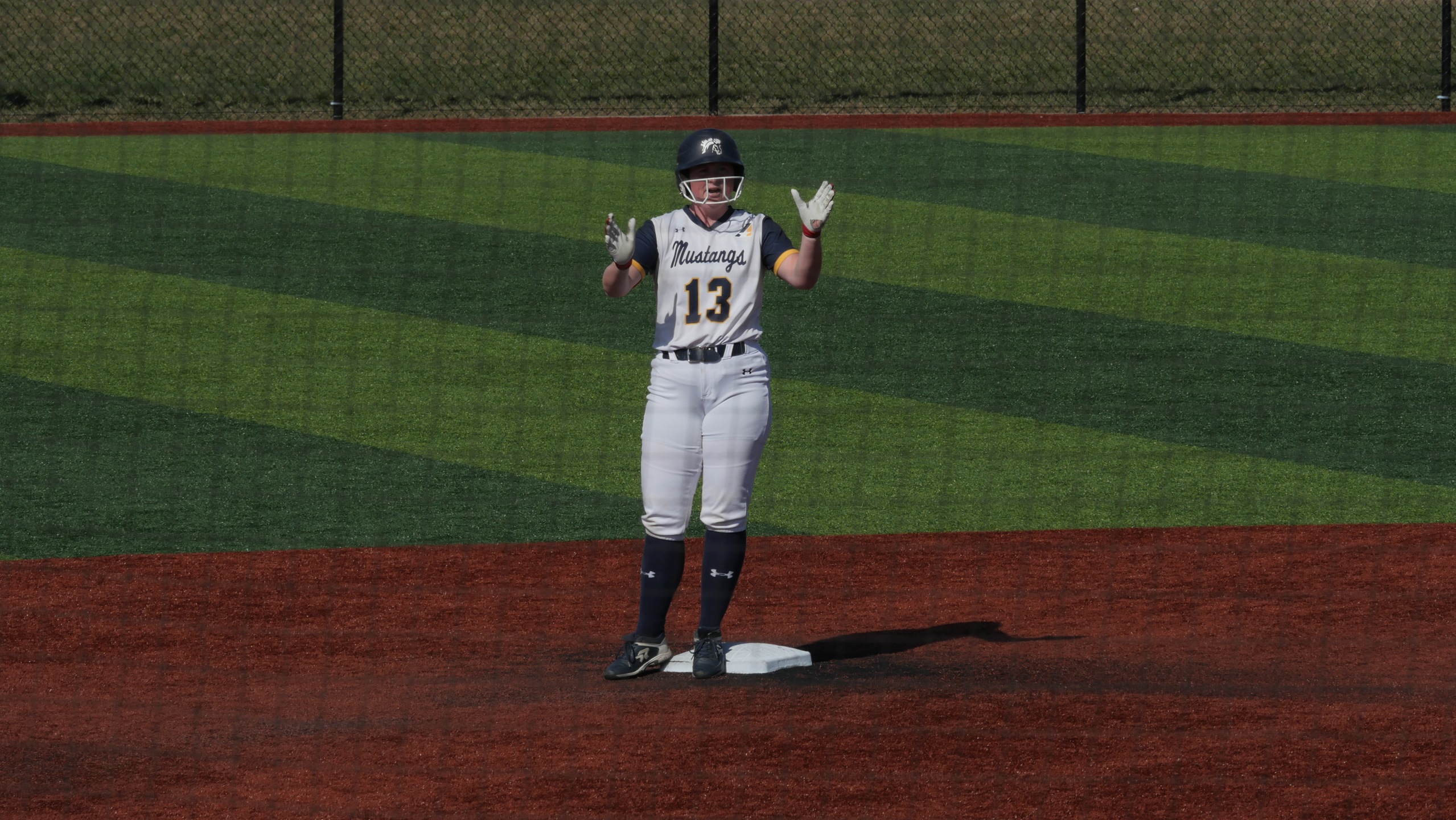 Mustangs get weekend sweep of Statesmen, Wildcats