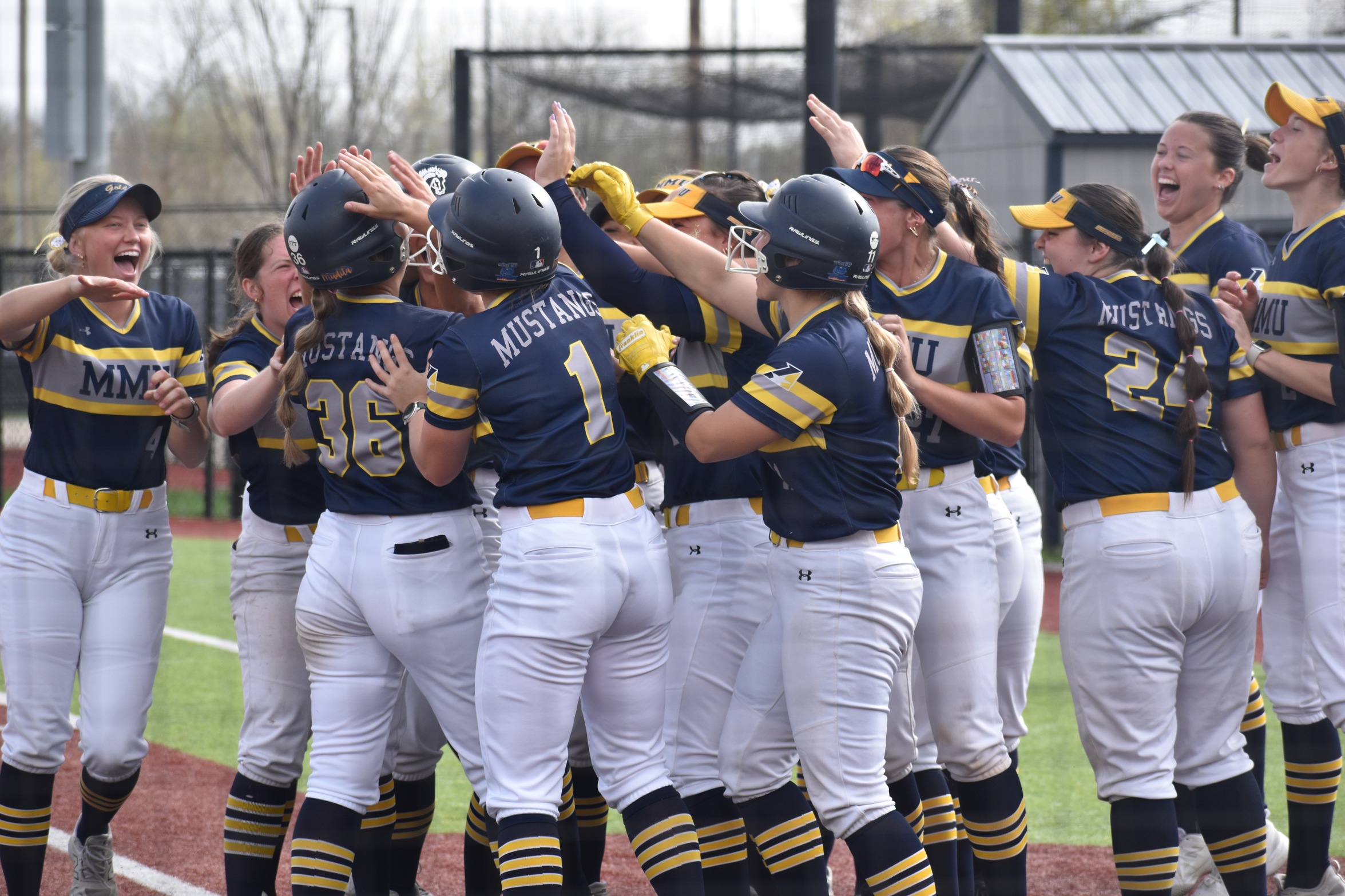 Smiths Shine as Mustangs Split with Missouri Baptist