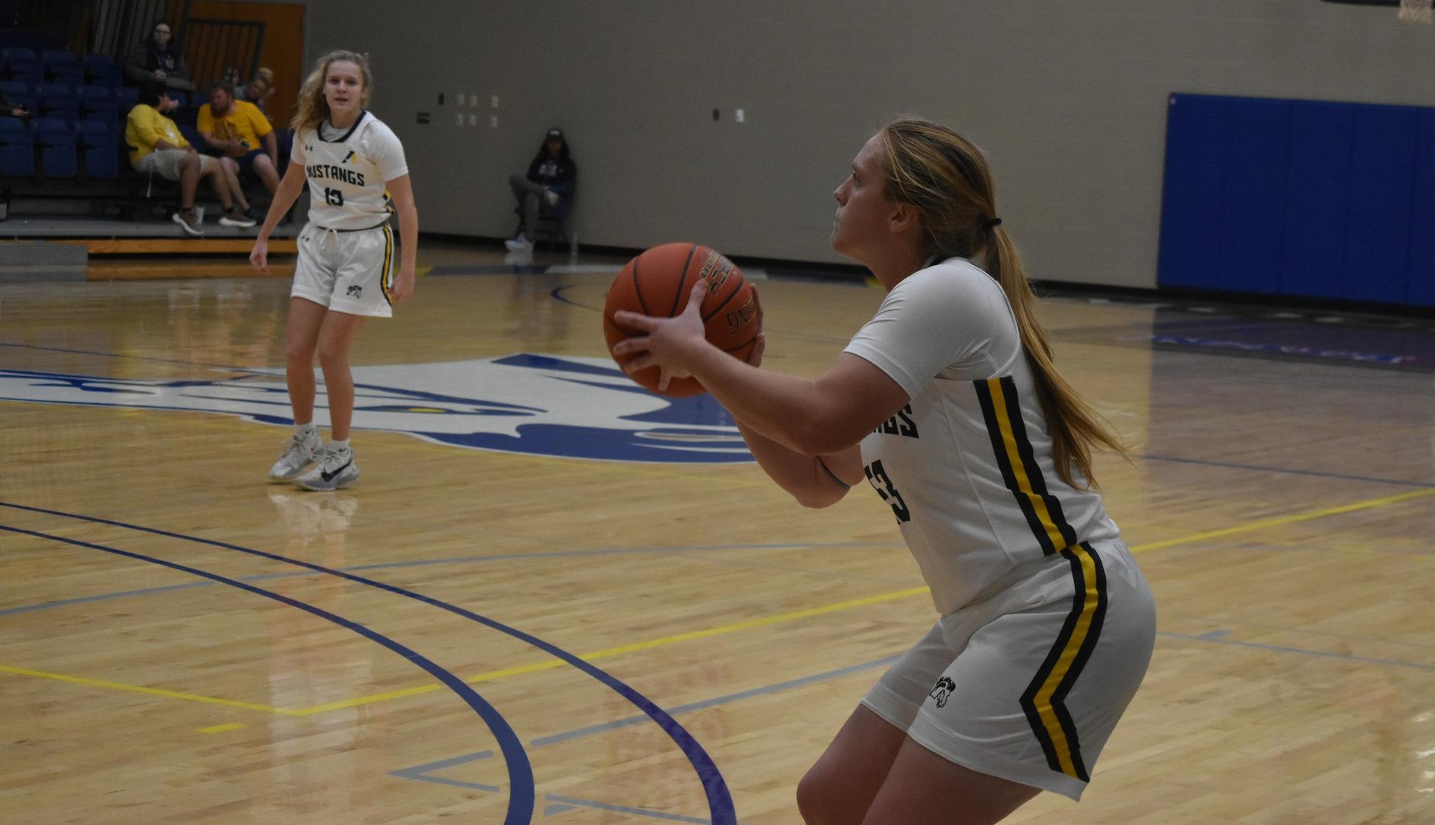 Second quarter surge leads to Mustang win