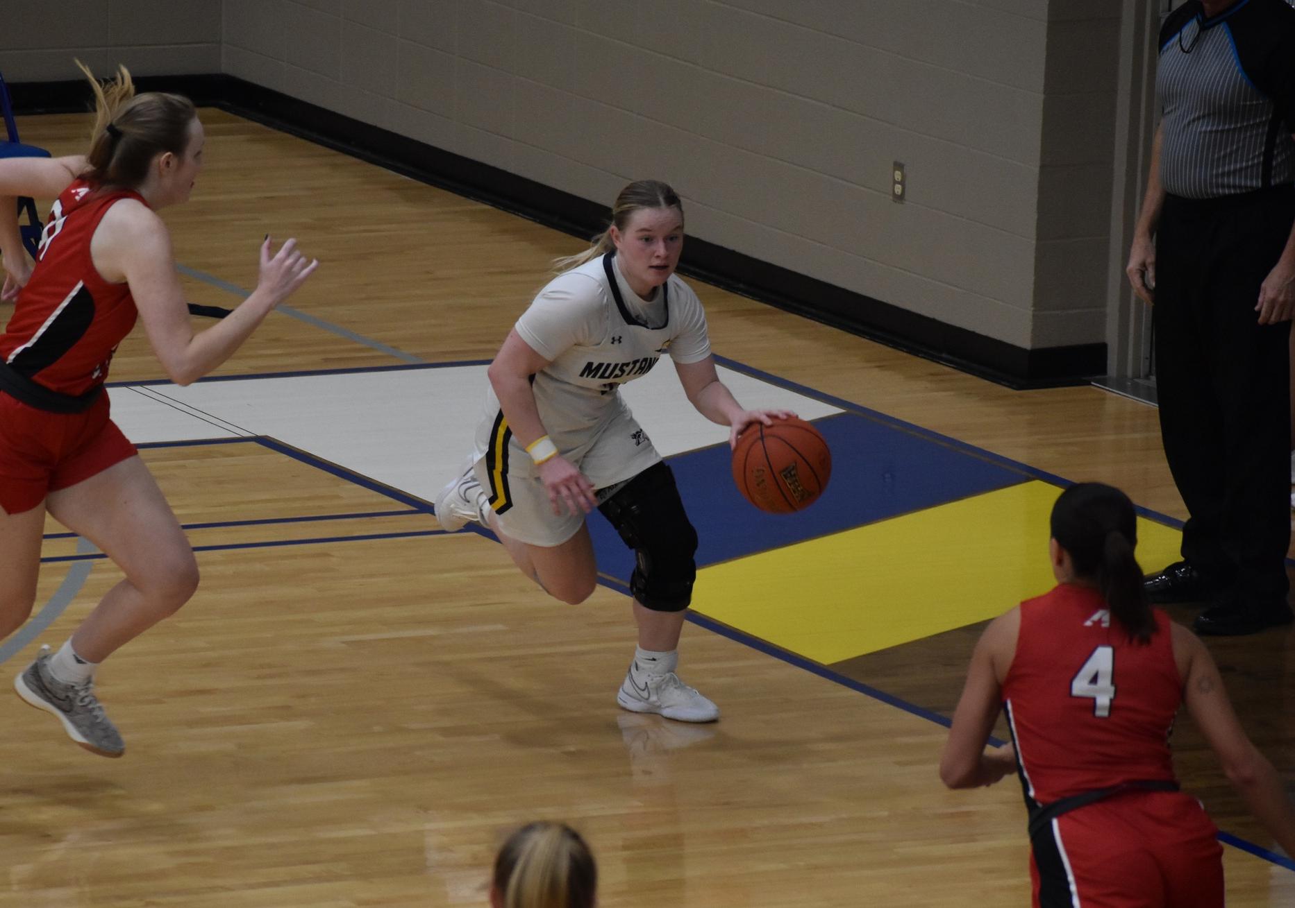 Mustangs Withstand Late Surge by Bobcats