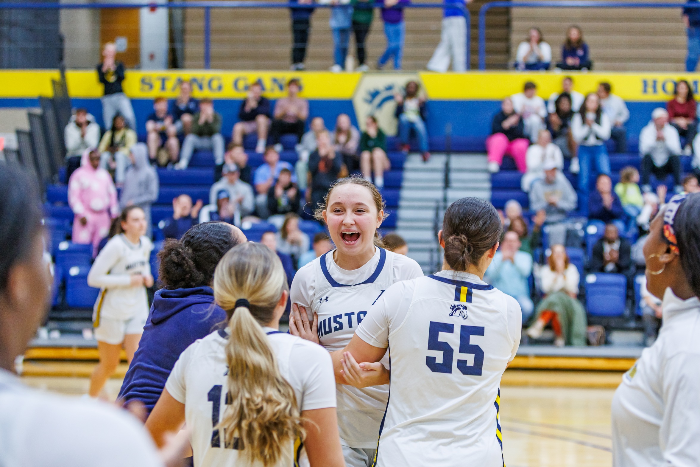 Baker's Double-Double Not Enough as Mustangs Fall to William Woods