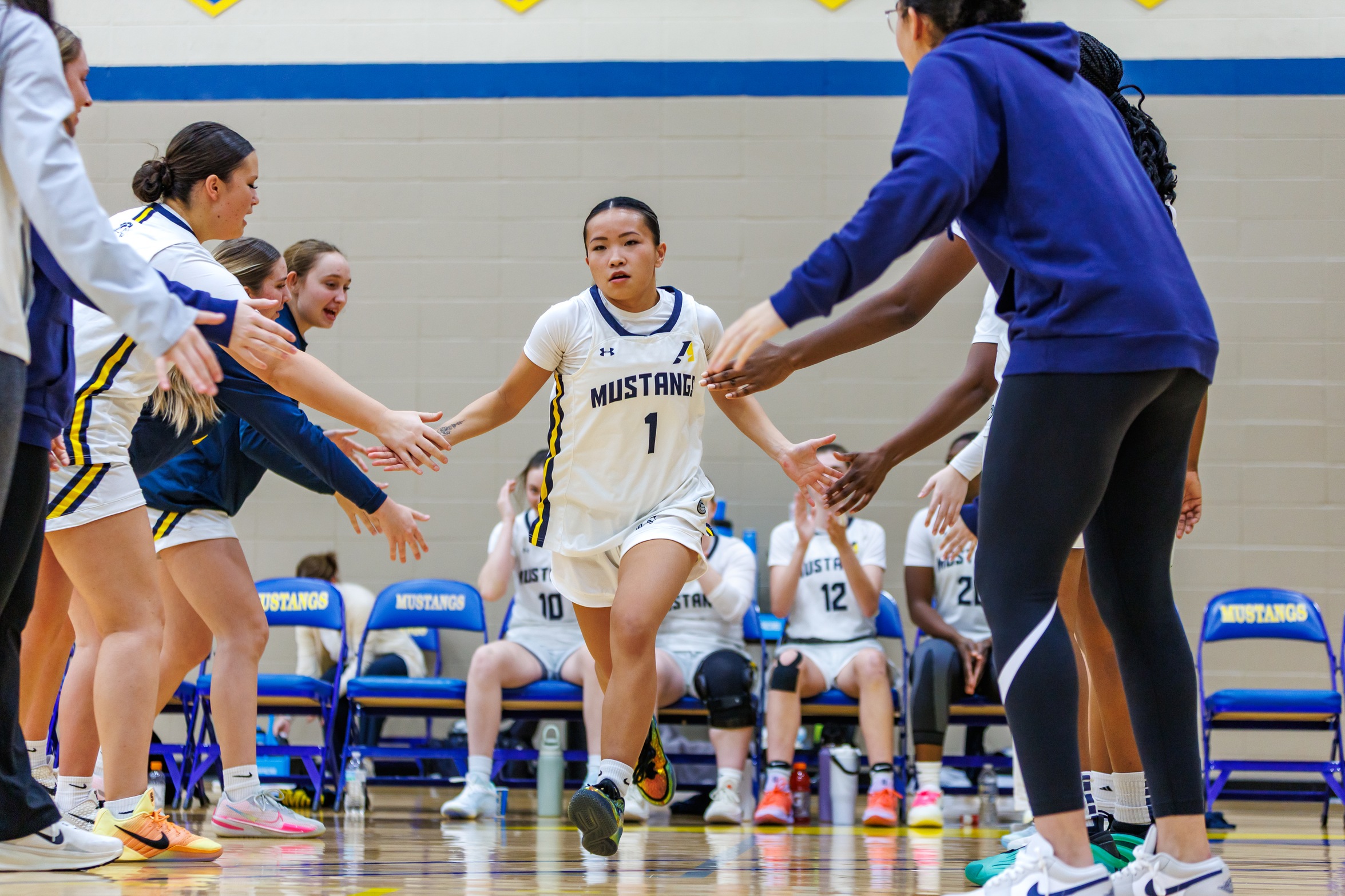 Mustangs Come Up Short in Post-Break Conference Contest