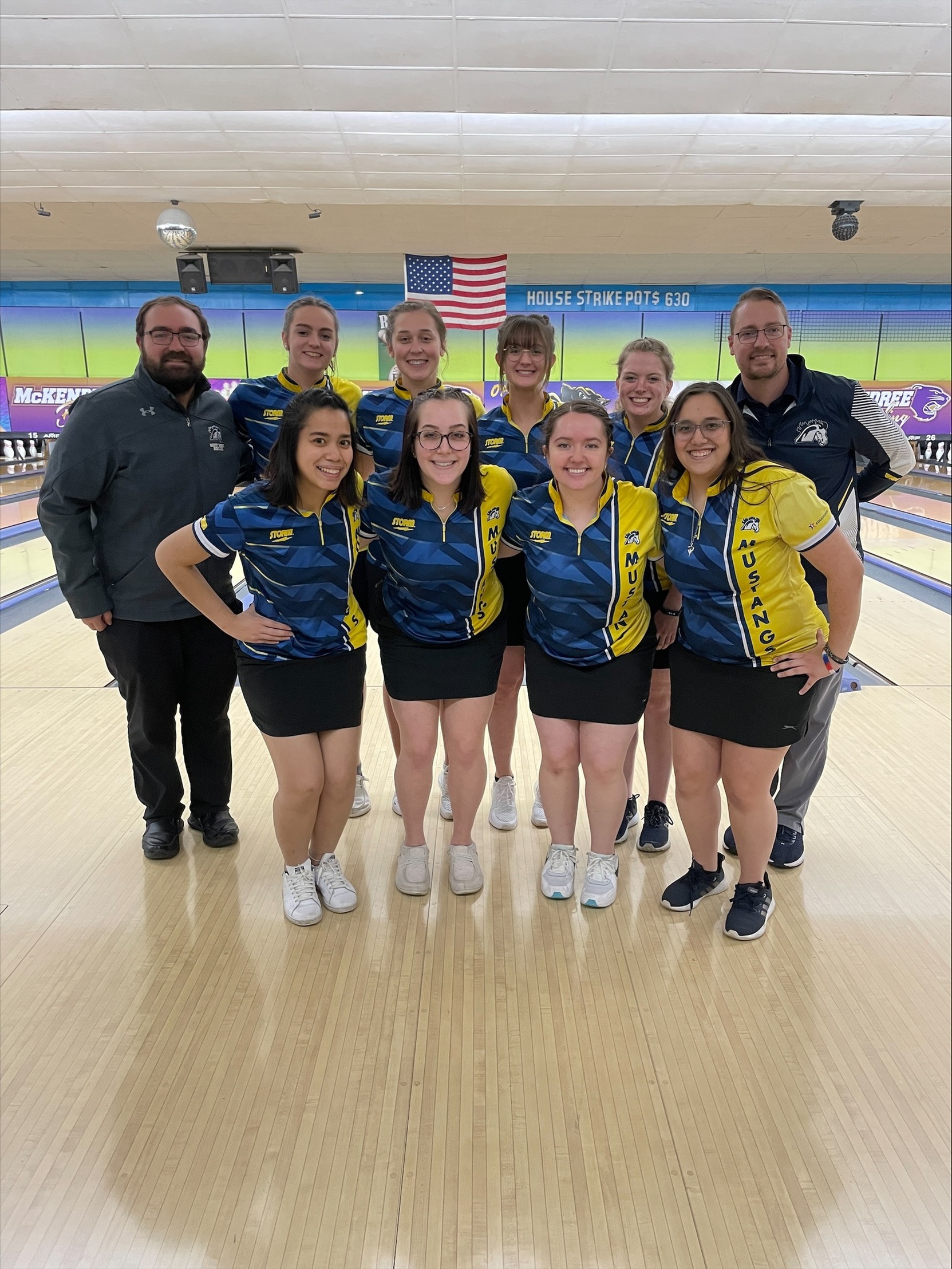 Women's bowling is runner-up at National Collegiate Team Match Games