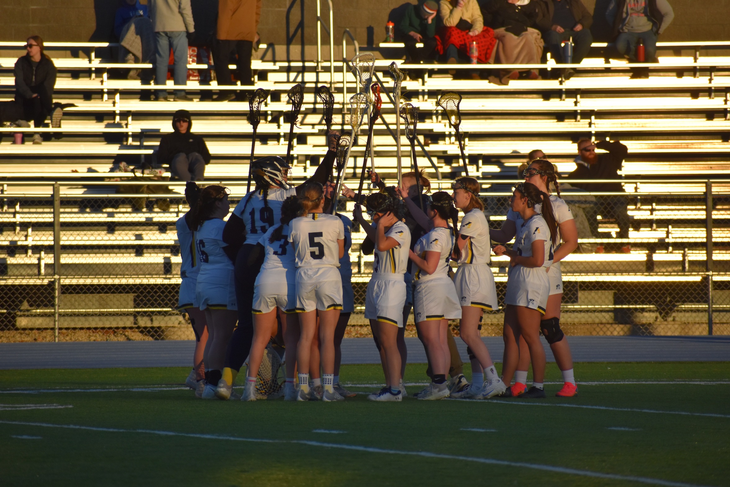 Mustangs Battle with UW-Stout On the Road