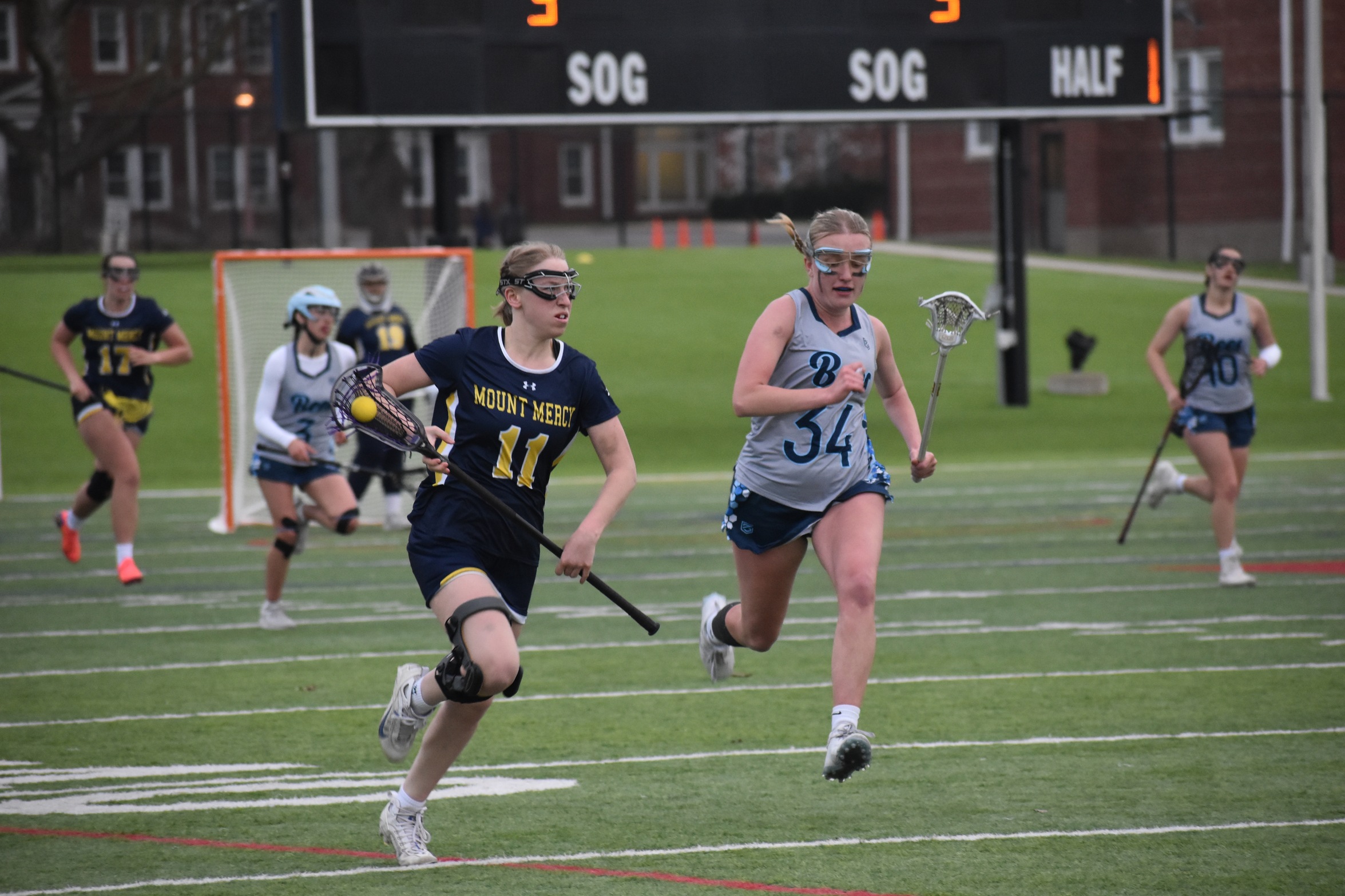Caffrey Scores Seven as Mustangs End 2025 with First Win in Program History