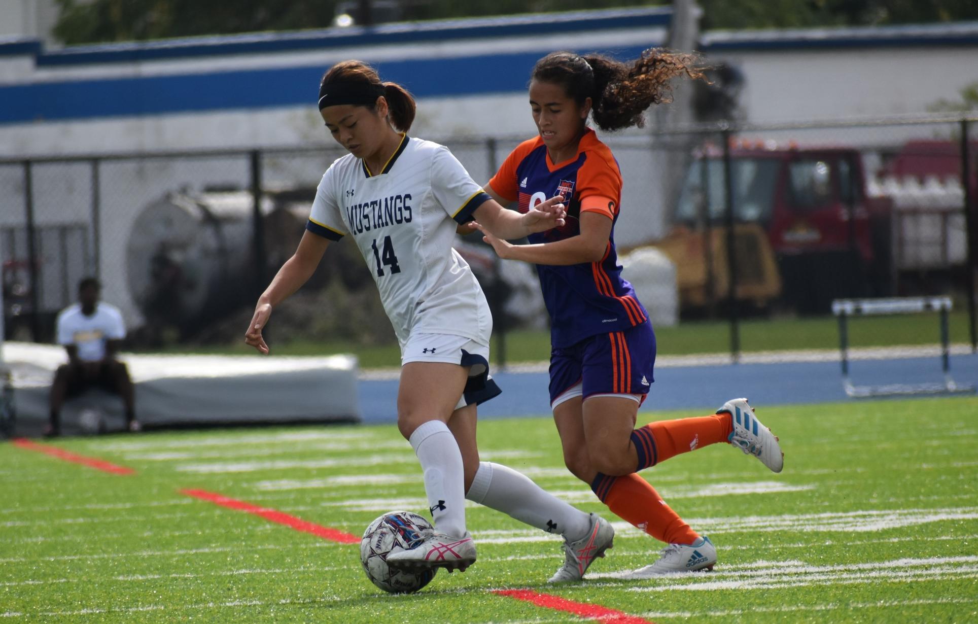 Mustangs nab first league win