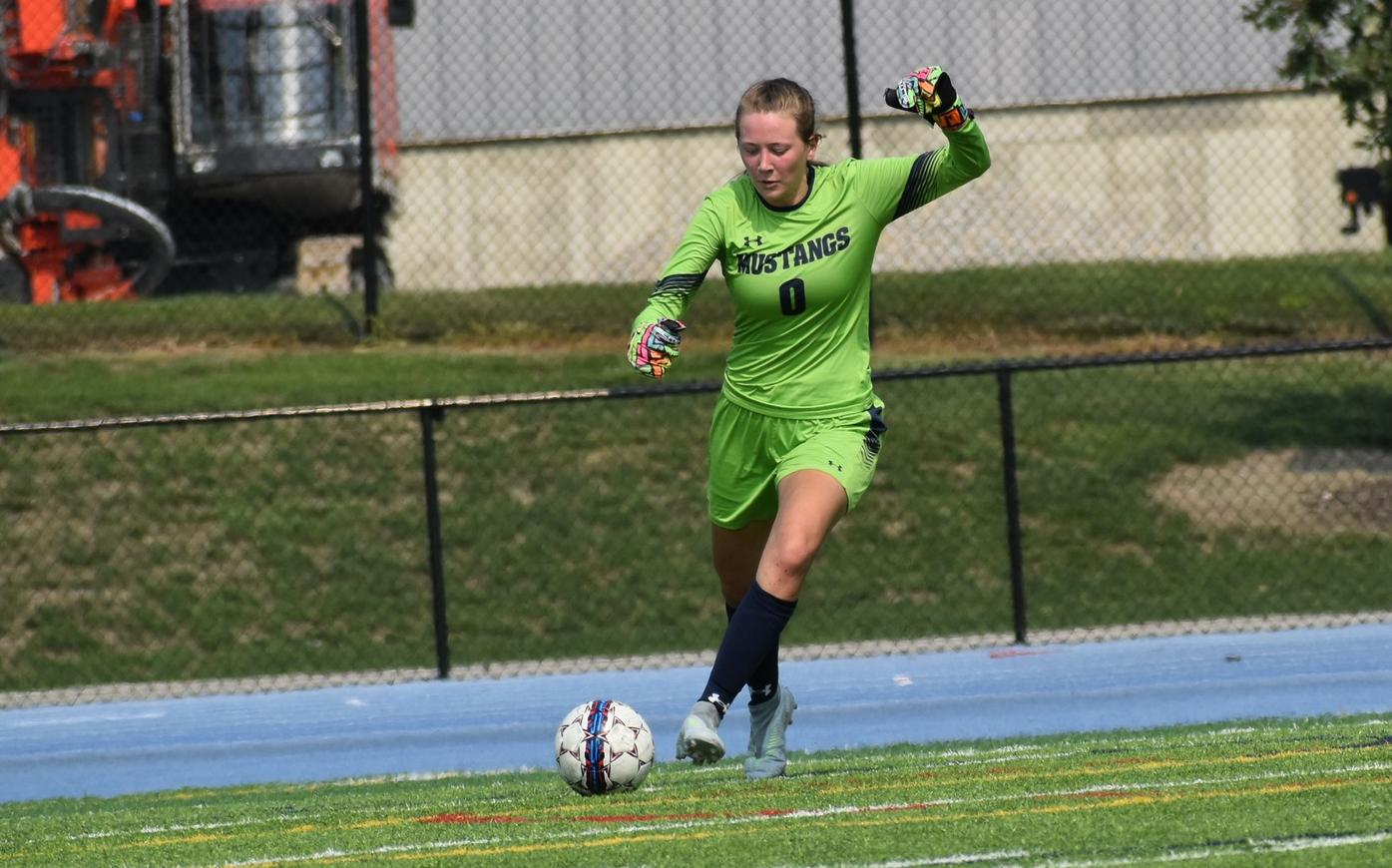 Byers earns shutout as Mustangs tie Pioneers