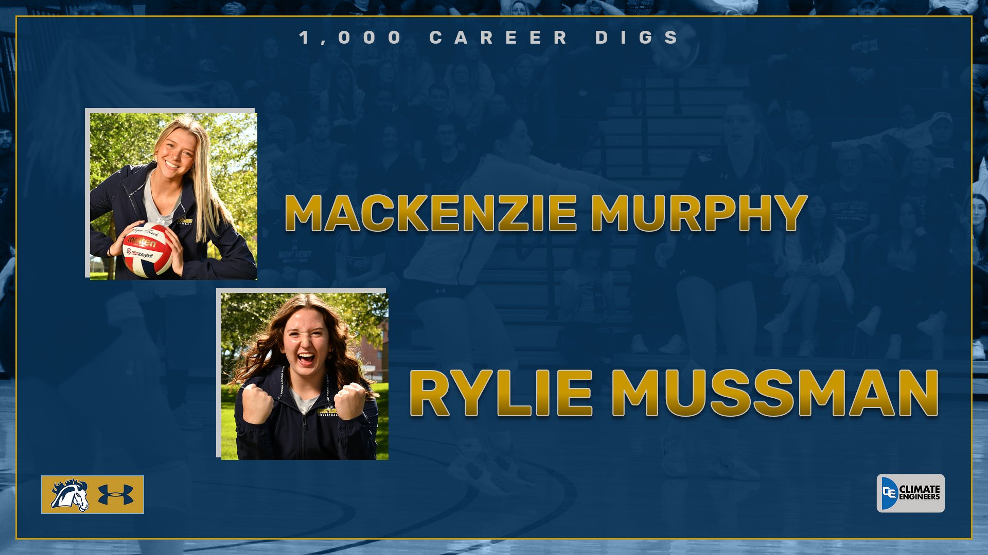 Murphy, Mussman hit milestones