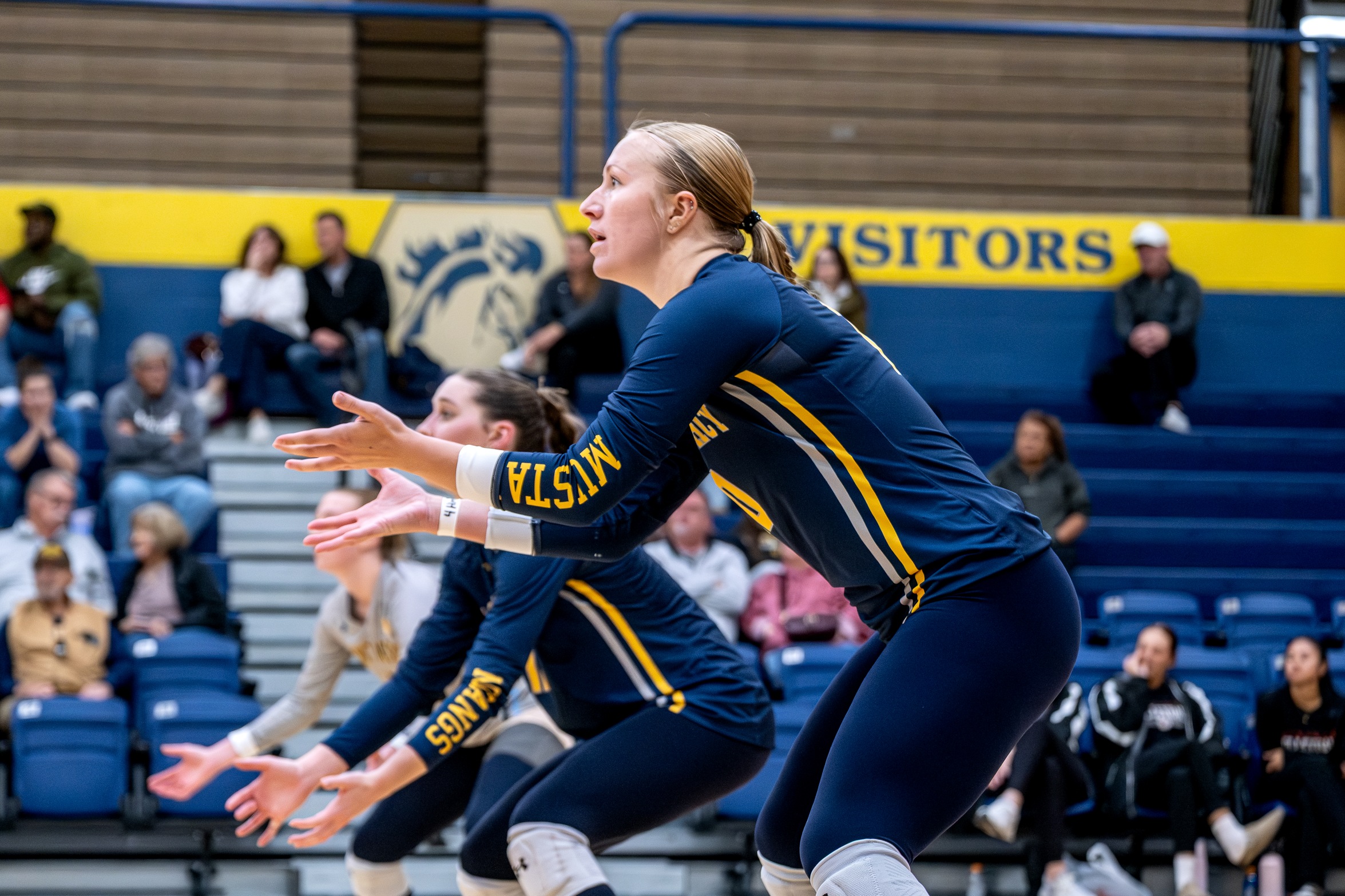 Mustangs Sweep Clarke to Close Regular Season with Convincing Win